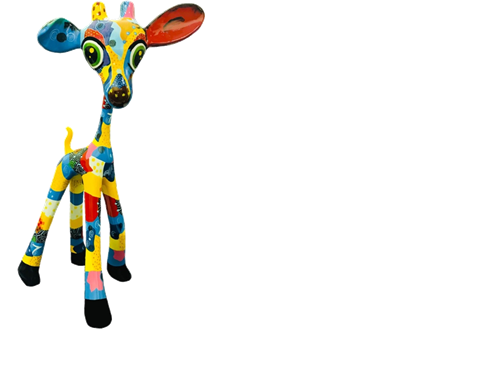 Noah Giraffe Patchwork - Didi Diaz