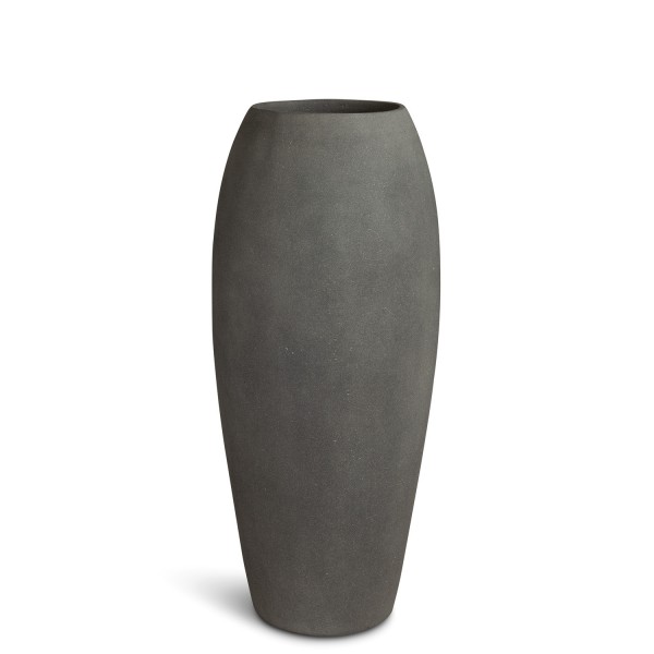 Essence grau | Polystone Pflanzvase