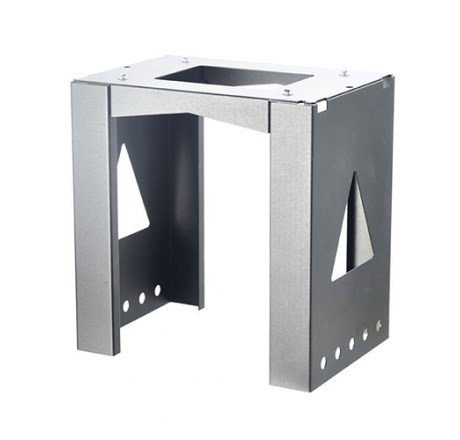 Allux Montage Einheit 8001 verzinkt | Stand für Paketkasten