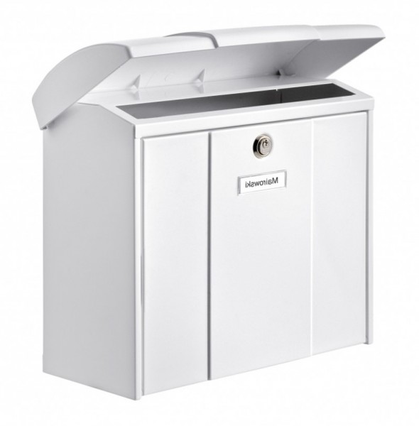 Olymp-Set BURG-WÄCHTER | Stahl-Briefkasten mit Zeitungsfach