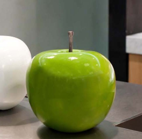 Apfel grün - apple fruit - Dekofrucht