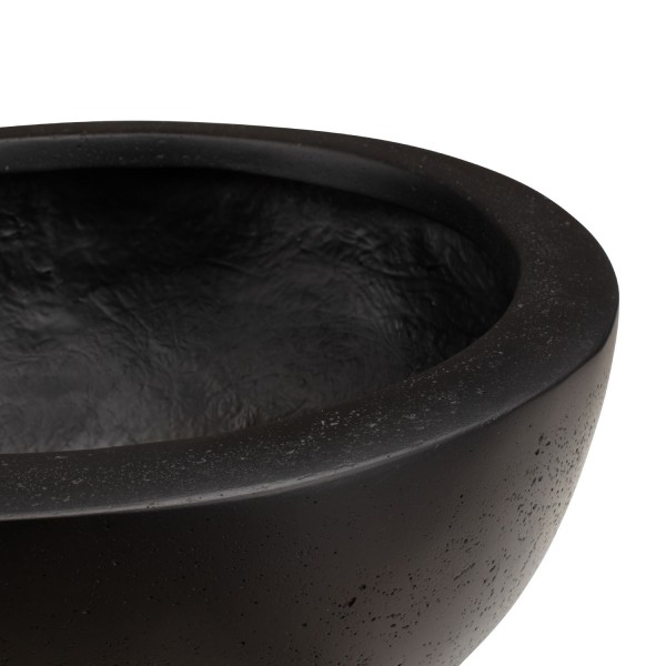 Ego Plus anthracite | Polystone Pflanzschale