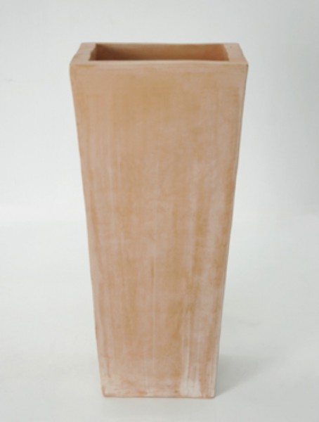 Terra Cotta Kubis Pflanzkübel eckig