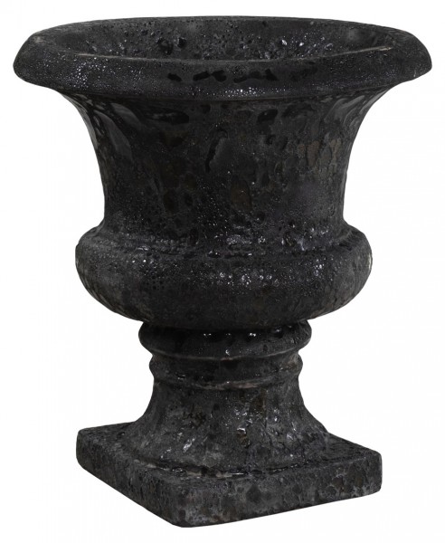 Sandblasted Polystone Pokal Antikschwarz