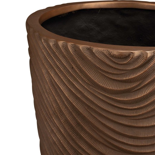 Curved River - Kunststoff Bodenvase