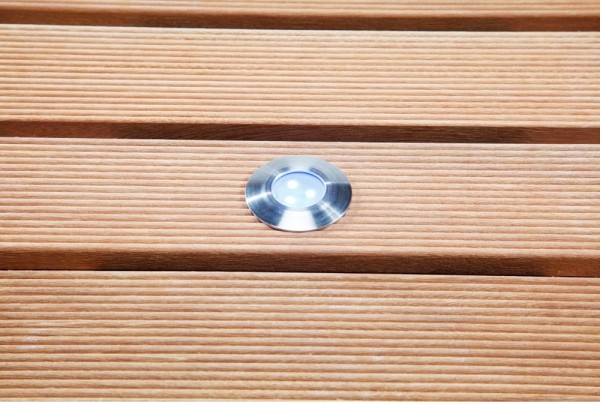 Alpha LED Edelsathl Einbauleuchte