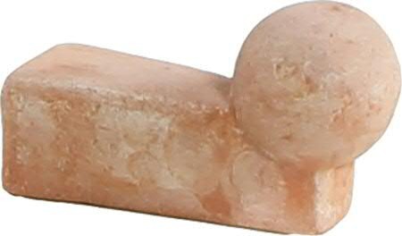 Terracotta Kugel Kübelfuss 11 cm - 4er Set