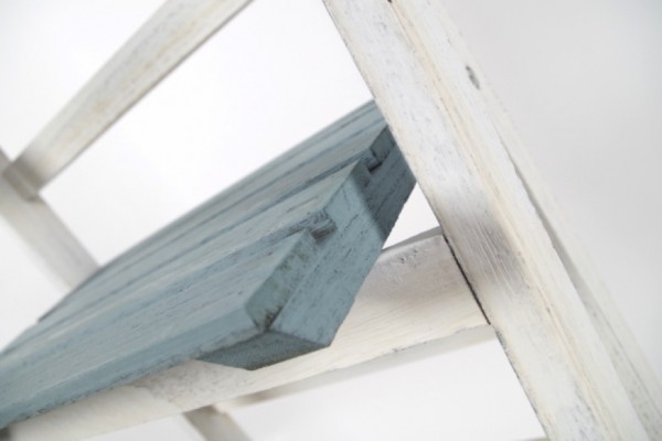 Vintage Holz Stufenregal