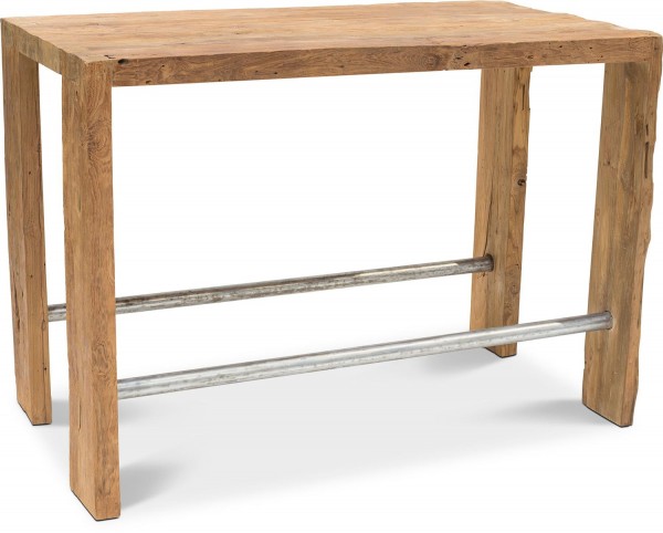 Manhattan Bartisch aus recyceltem Teakholz