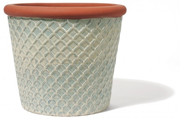 Barn Pflanztopf - FarmHouse Keramik Weiß