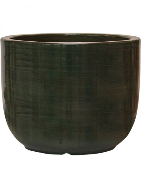 Couple Plain Striped Keramikübel