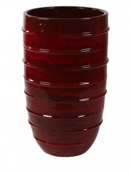 Beauty Pflanzkübel - Rot Keramik