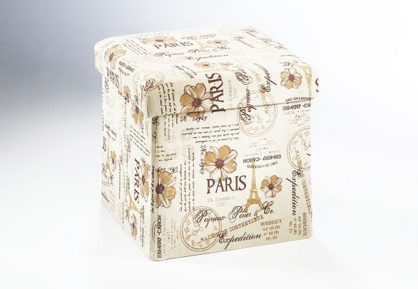 Hocker-paris-mon-amour-Schachtel-Box-Nostalgielook