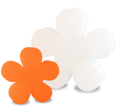 Shining Colour Flower | Blume Außenleuchte