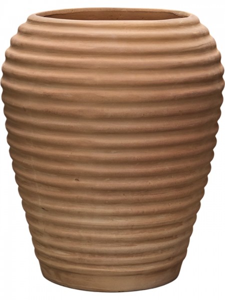 Verona Chalk White - Terra Cotta Antica Pflanzvase