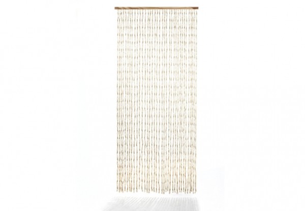 Türvorhang Circles Papierweiß 200 cm