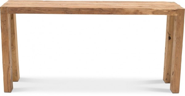 Happy hour Barsitzbank aus recyceltem Teakholz