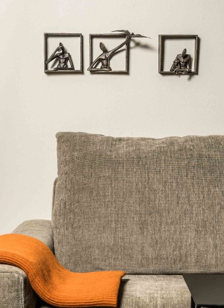 Outside View Bronzeskulpture - Guy Buseyne