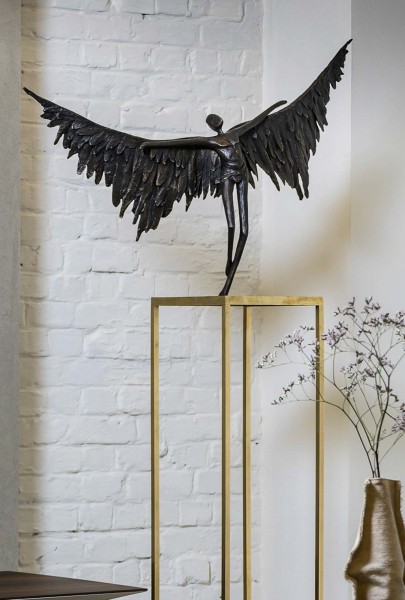 Icarus Bronzeskulpture - Guy Buseyne