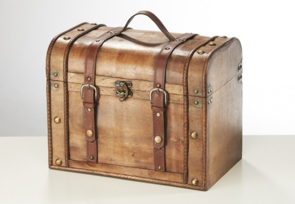 Trinidad Holztruhe braun