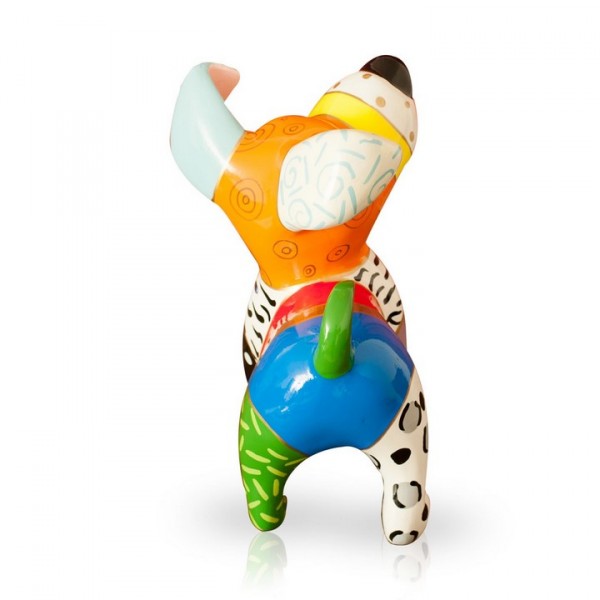 Deko Hund aus Fiberglas - Snoop Dog Multicolor