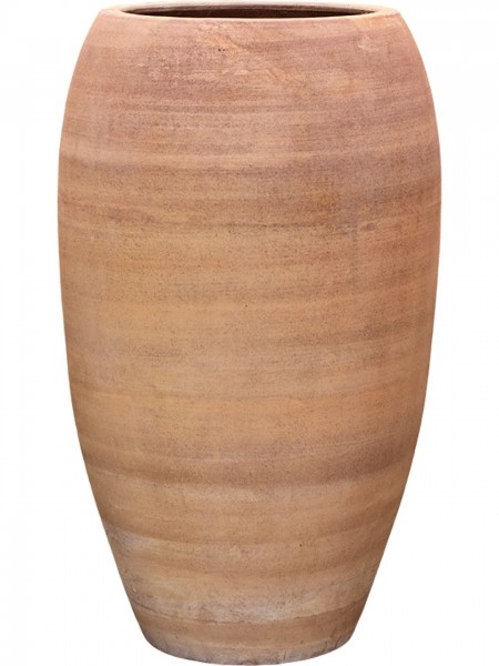Lucca Chalk White - Terra Cotta Moderna Pflanzvase