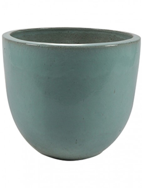 Pure Ozean Hellblau Keramik - Couple Pflanzkübel