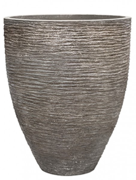 Khalif Polystone raw Coated XXL Pflanzkübel