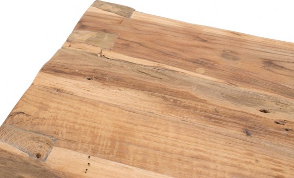 Happy hour Barsitzbank aus recyceltem Teakholz