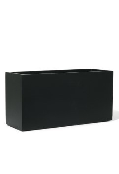 Cassetta Schwarz | UrbanLine Pflanztrog
