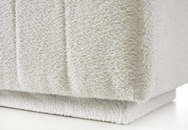 Amaru Sitzbank aus Bouclestoff