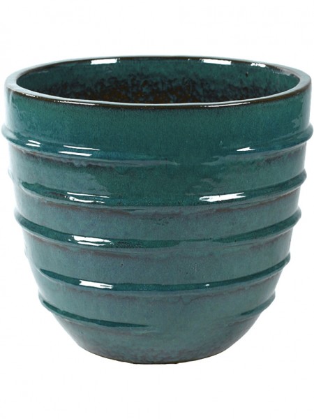 Beauty Pflanzkübel - Türkis Keramik