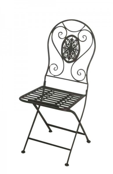 Darklights Klappstuhl aus Metall 92 cm