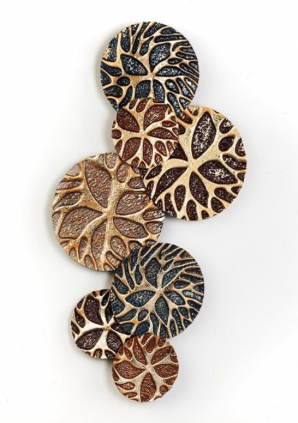 Metall Wandbild Life 89 cm