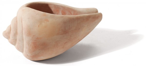 Conus Muschelpflanzgefäß - Rossini Terracotta