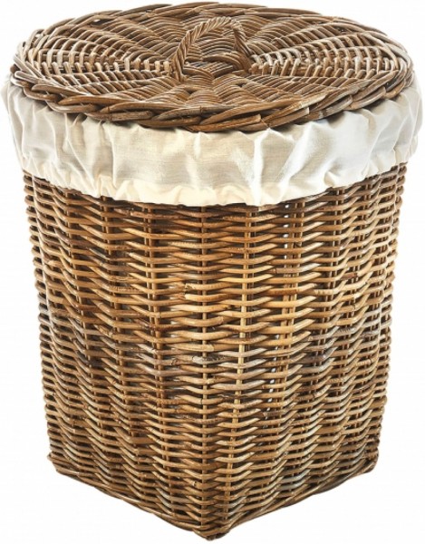 Wäschebehälter aus Kubo Rattan 53 cm