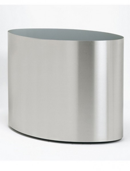 Big Oval Edelstahl Pflanzkasten - Superline