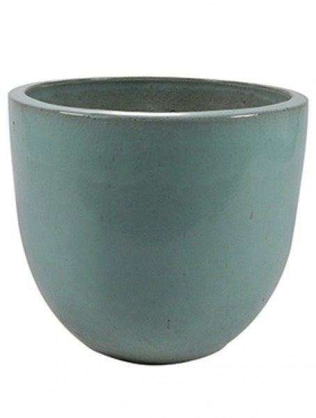 Pure Ozean Hellblau Keramik - Couple Pflanzkübel