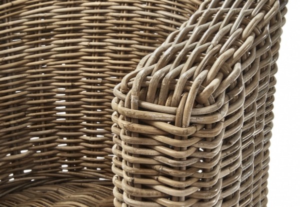 Rattansessel Rusto mit Kissen