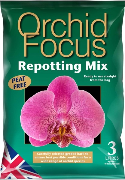 Orchid Focus Repotting Mix - Orchideensubtrat 3 Liter