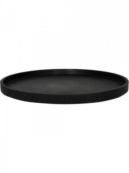 Untersetzer Fiberstone schwarz - Teller rund