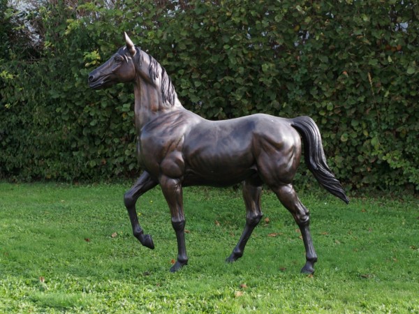 Pferd Shadow - XL Bronzefigur 250 x 60 x 210 cm