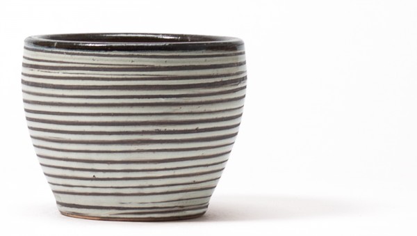 Curve Spiral Steingut Keramiktopf