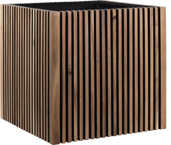 Pflanzkubus Akazie Natur 2er Set