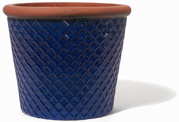 Barn Pflanztopf - FarmHouse Keramik Blau