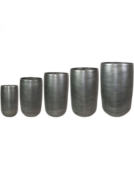 Rowen Pot Tall - Aluminium Pflanzvase - 5er Set