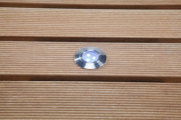 Alpha LED Edelsathl Einbauleuchte