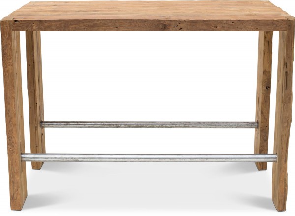 Manhattan Bartisch aus recyceltem Teakholz