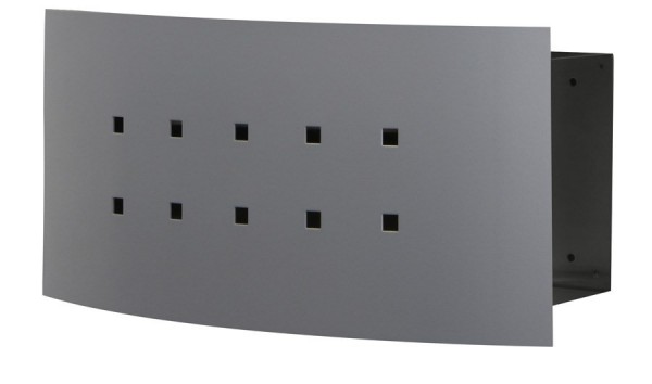 Zeitungsfach graphitschwarz