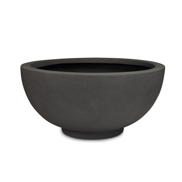 Ego Plus grey | Polystone Pflanzschale